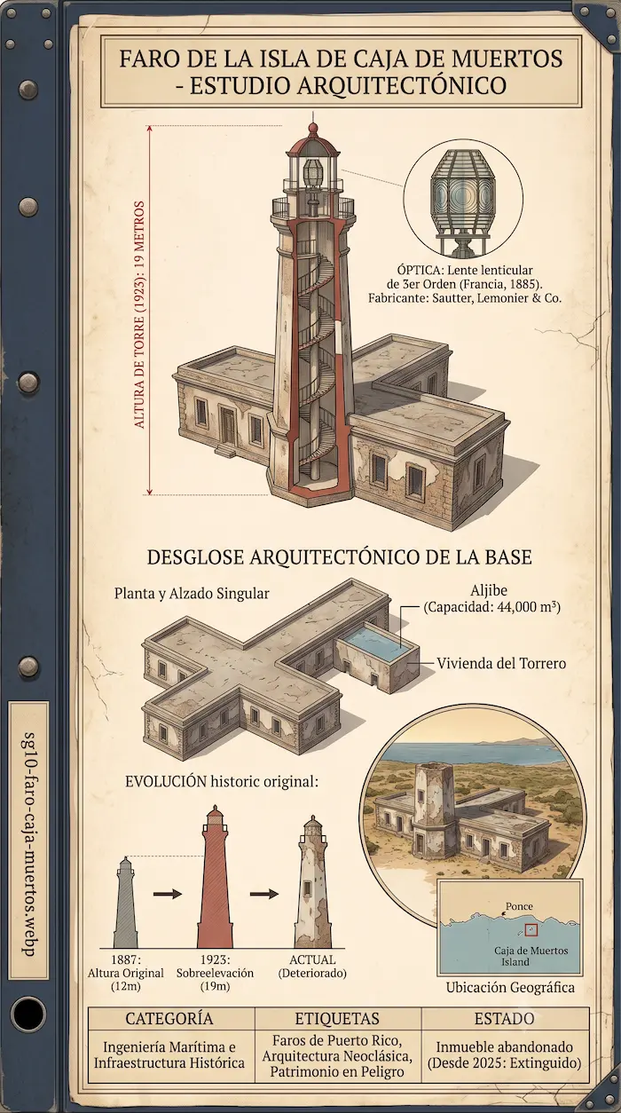 Faro de la Isla de Caja de Muertos